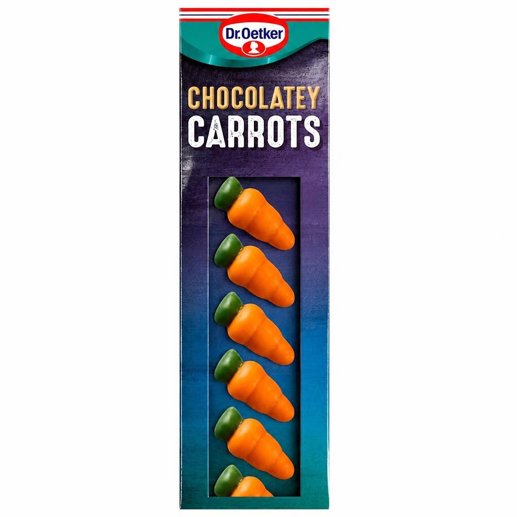 Dr. Oetker Chocolatey Carrots 12 pieces 12g