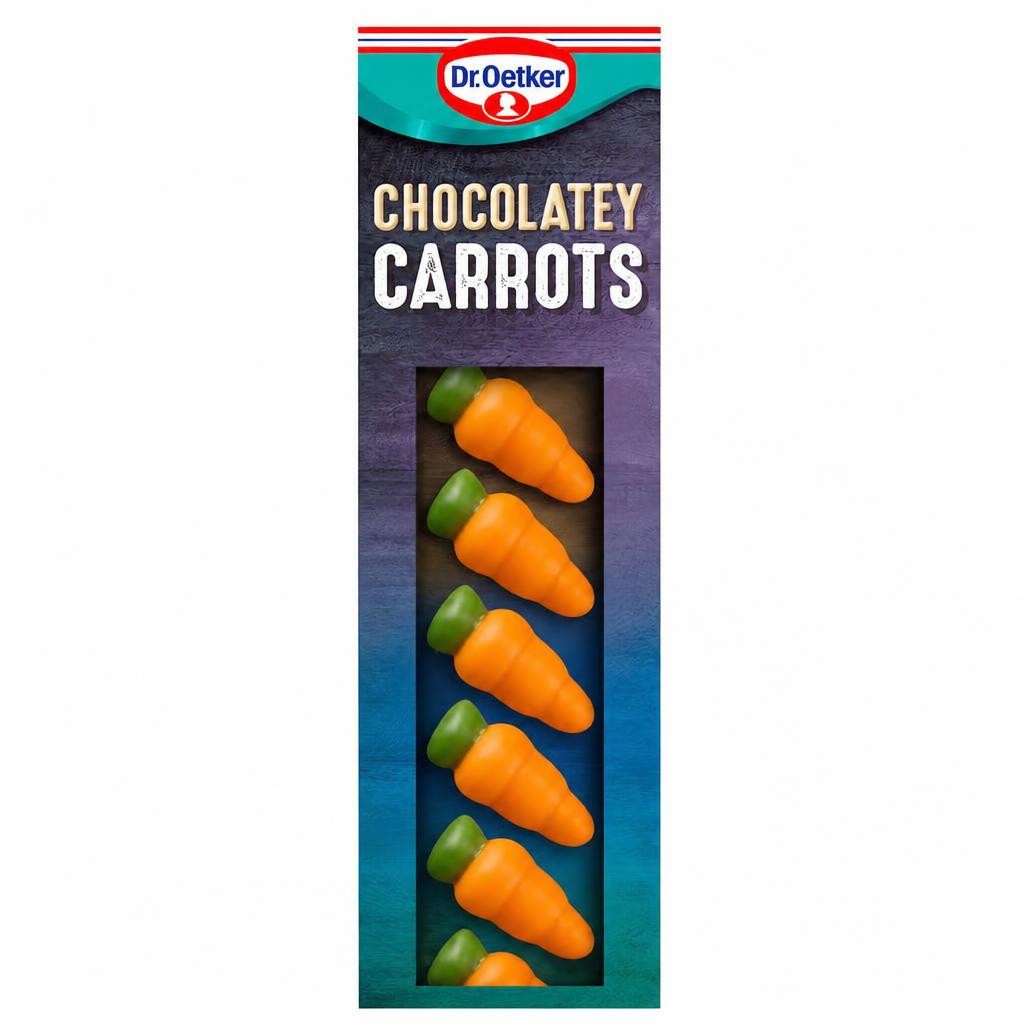 Dr. Oetker Chocolatey Carrots 12 pieces 12g