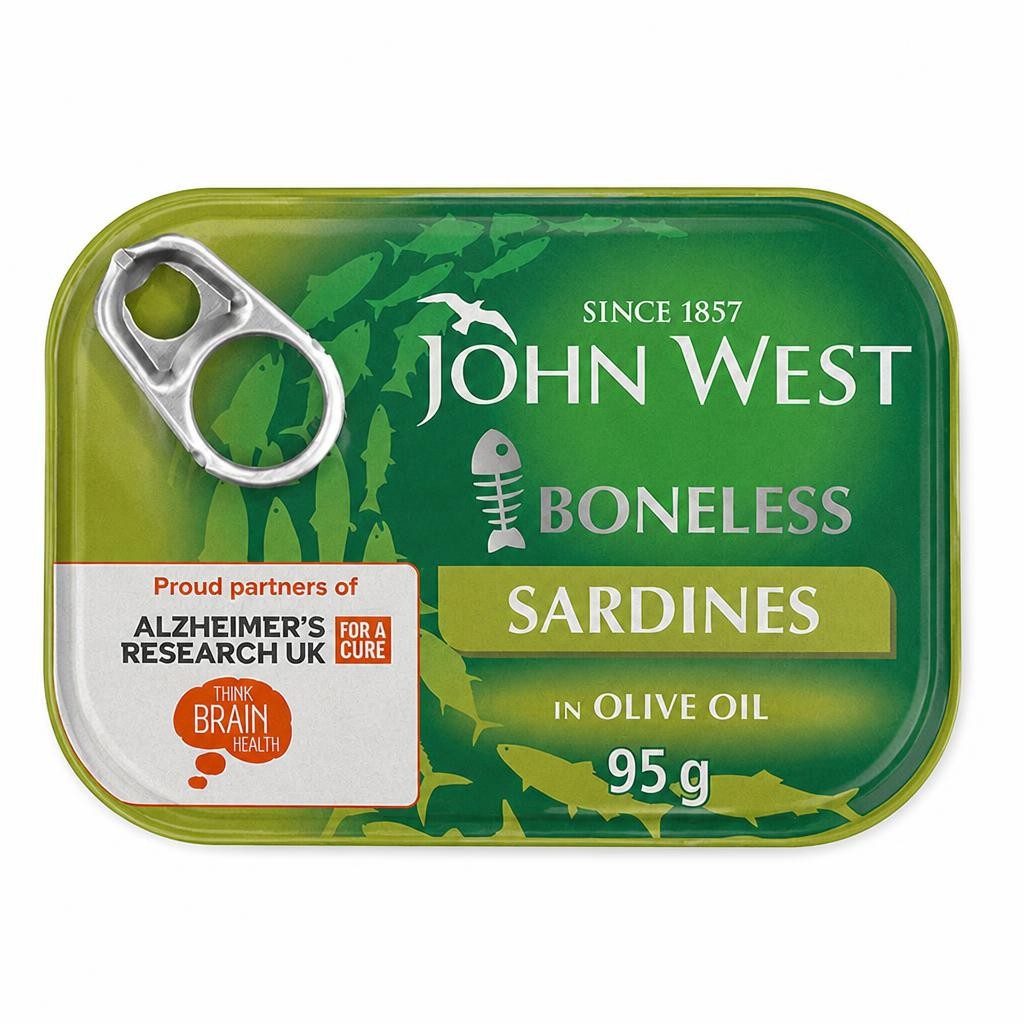John West Boneless Sardines Olive Oil 95G