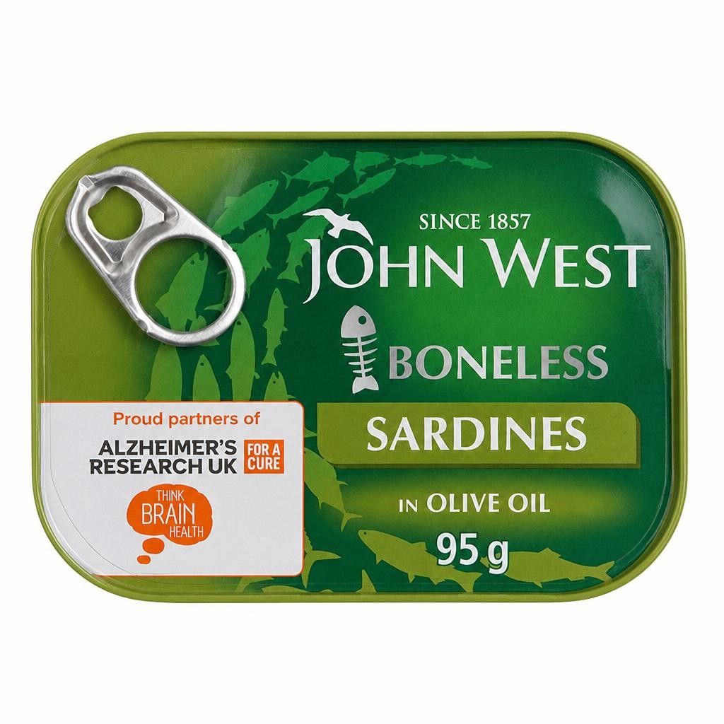 John West Boneless Sardines Olive Oil 95G