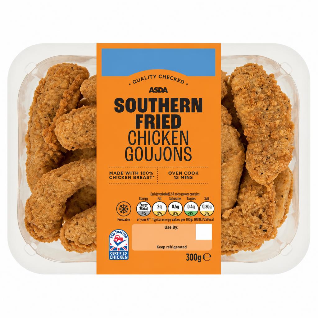 ASDA Southern Fried Chicken Goujons 300g