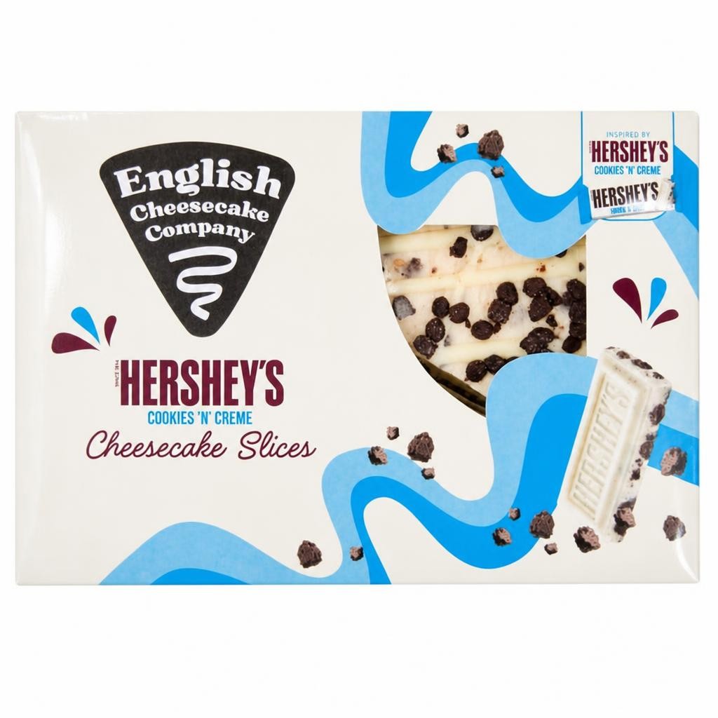 English Cheesecake Company 180g Hershey's Cookies N Creme Cheesecake Slices