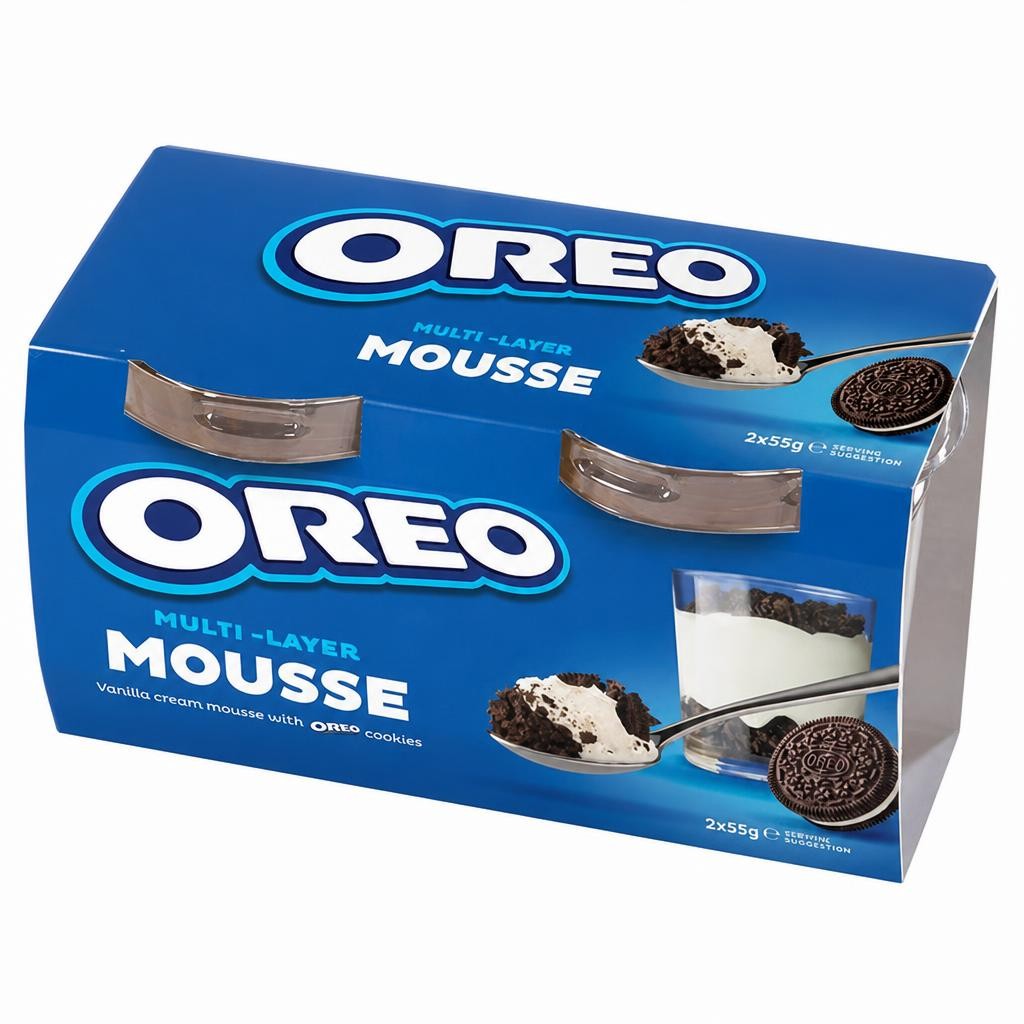 Oreo 2 x 55g Multi Layer Mousse