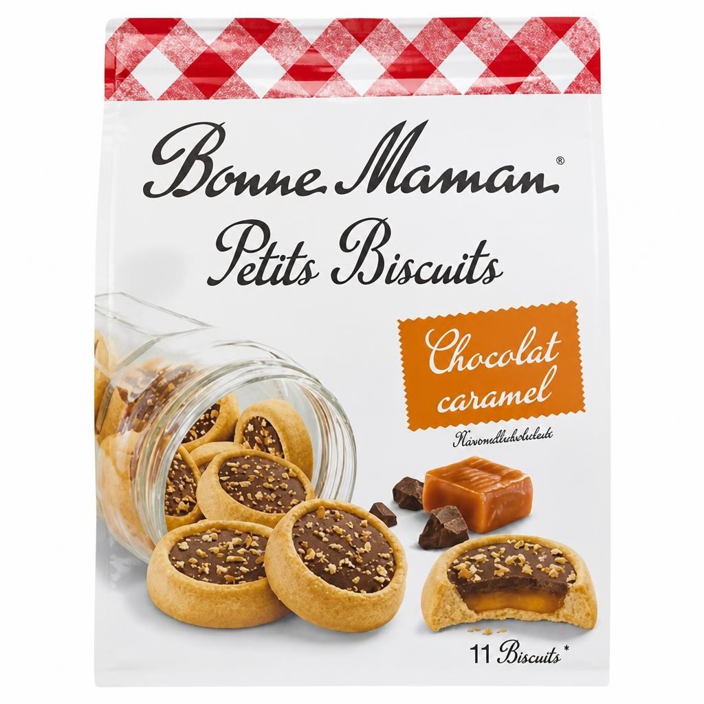 Bonne Maman Petits Biscuits Chocolat Caramel