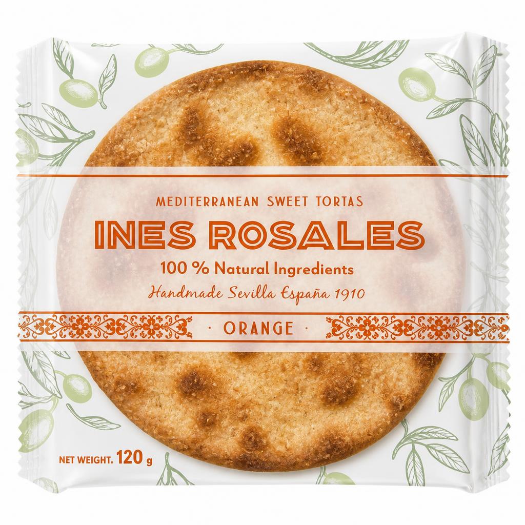 Ines Rosales Orange Mediterranean Sweet Tortas