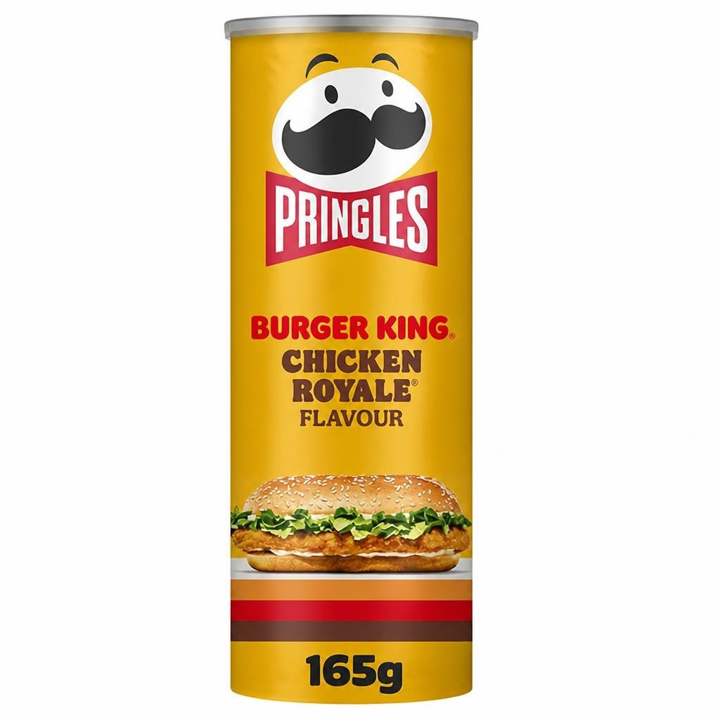 Pringles 165g Burger King Chicken Royale Flavour Sharing Crisps