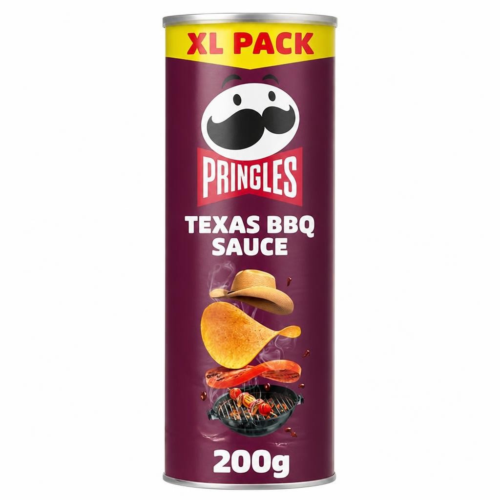 Pringles 200g Texas BBQ Sauce Sharing Crisps