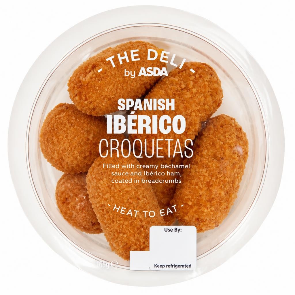 The Deli by ASDA The Deli by  Spanish Ibérico Croquetas 165g