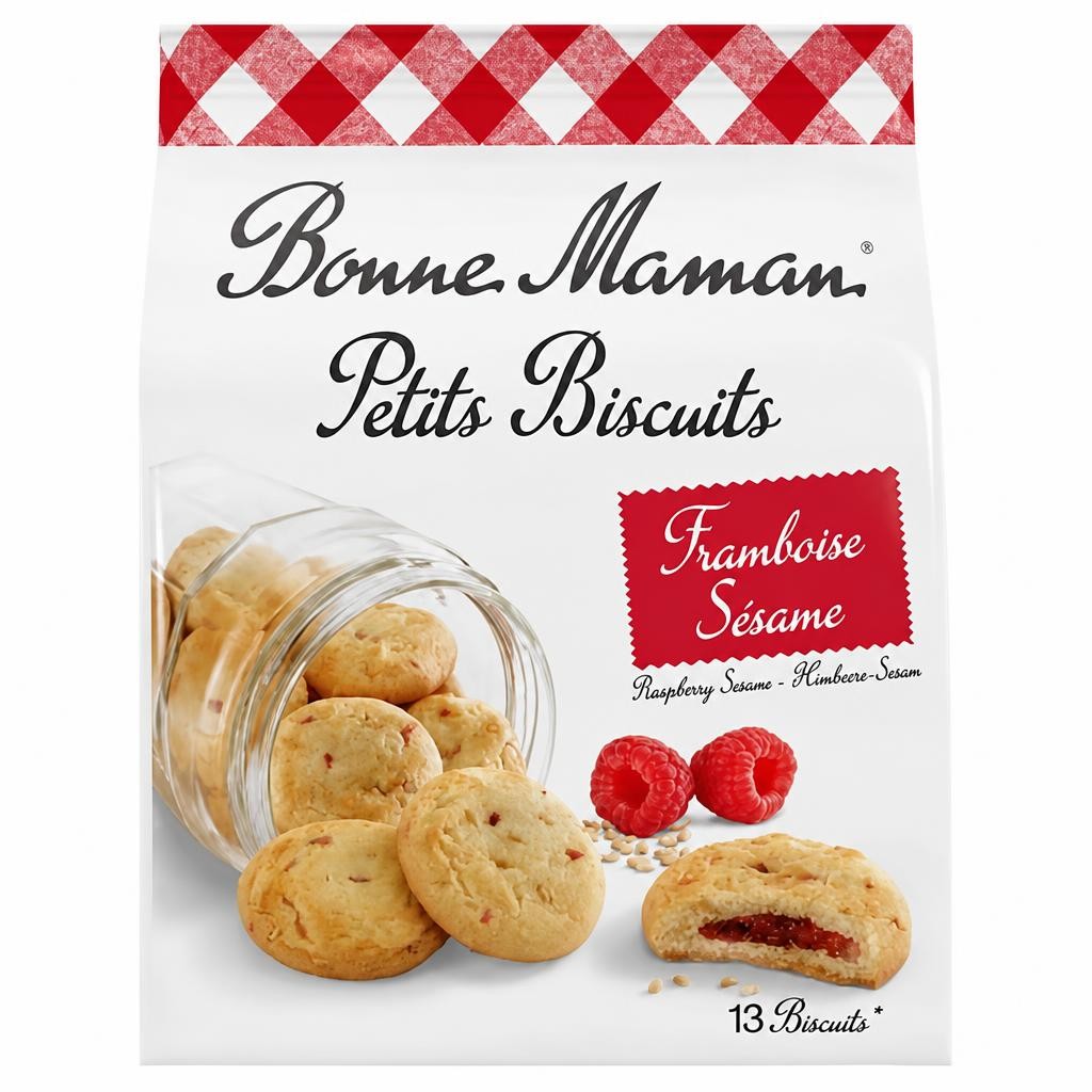 Bonne Maman Raspberry Sesame Cookie