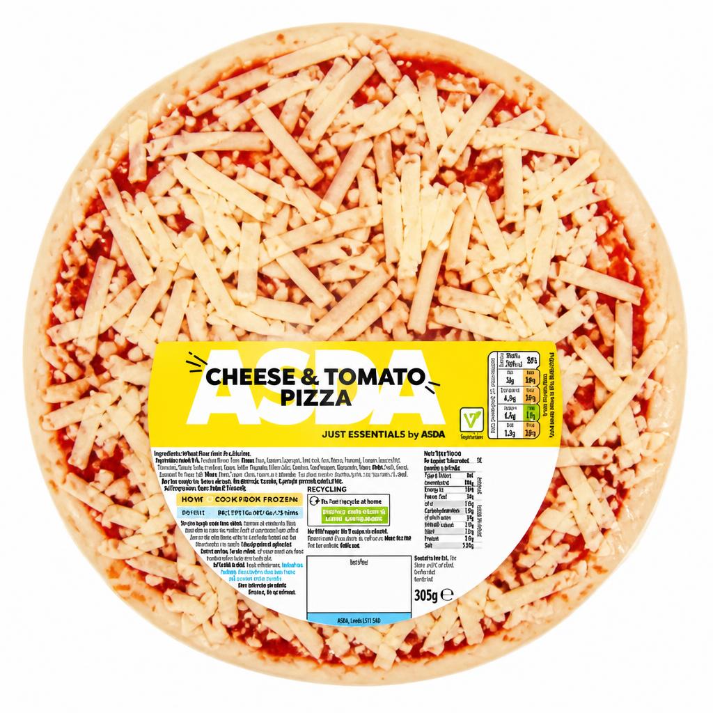 JUST ESSENTIALS by ASDA Just Essentials by  Cheese & Tomato Pizza 303g