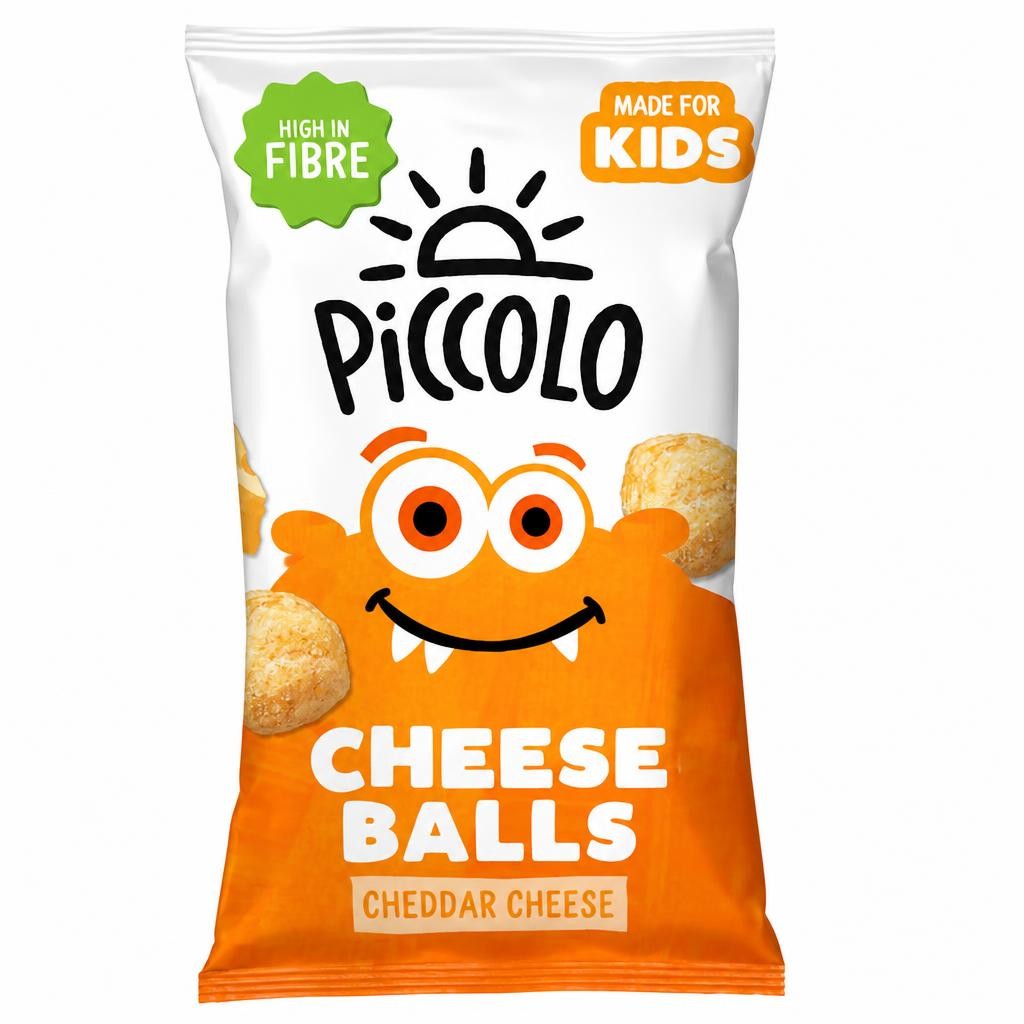 Piccolo Kids Organic Cheese Multigrain Balls 4x15g