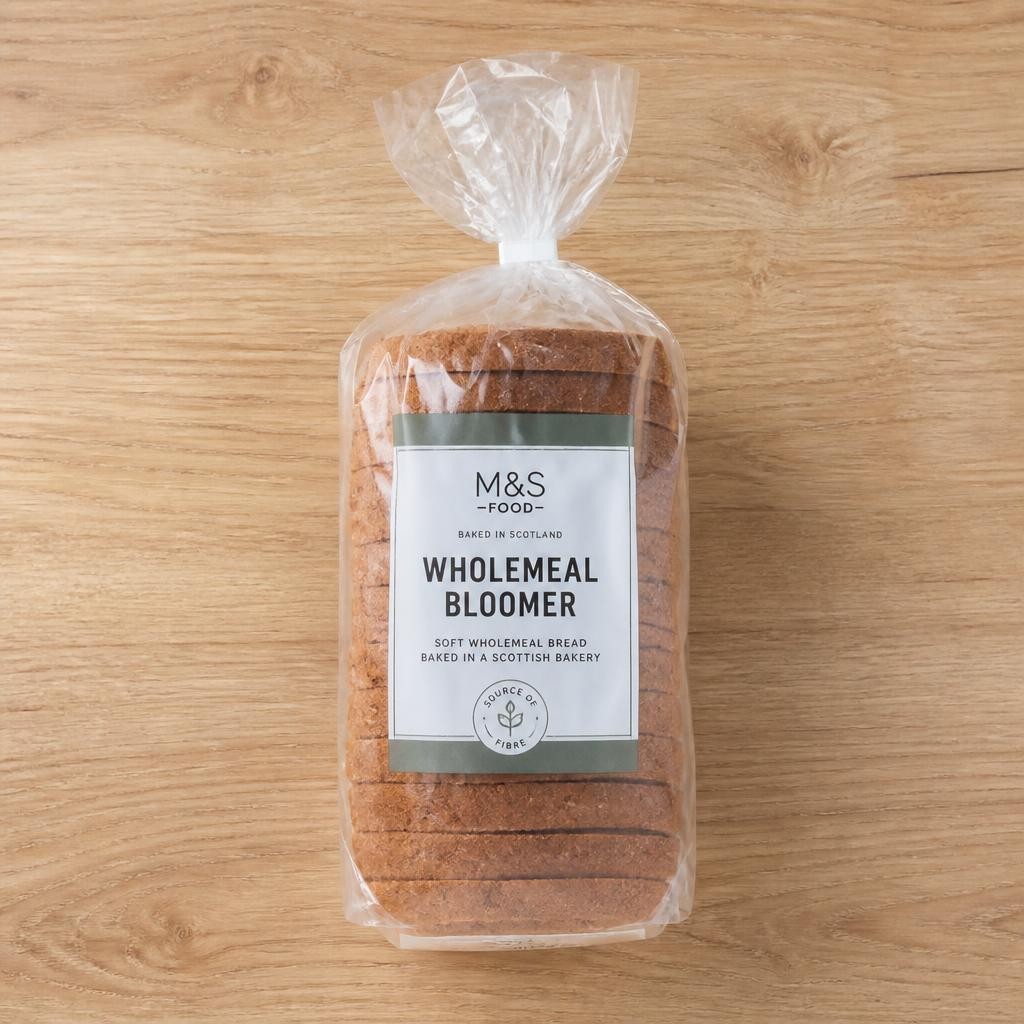 Tesco Hi Fibre Wholemeal Loaf 400G Sliced