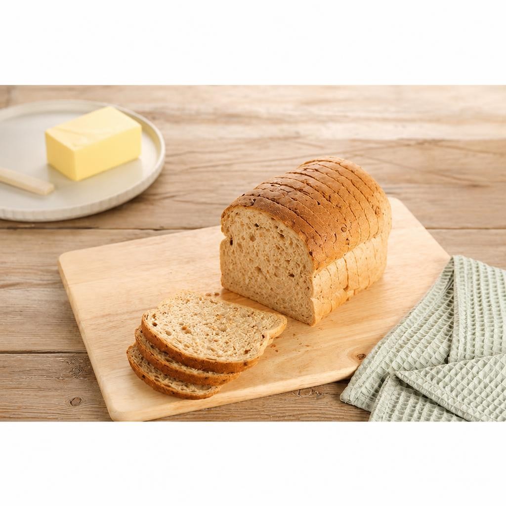Tesco Hi Fibre Malted Loaf 400G Sliced
