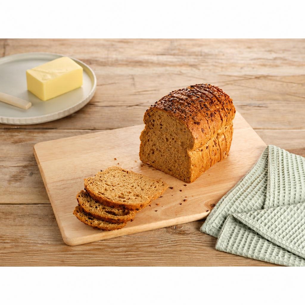 Tesco Hi Fibre Seed Loaf 400G Sliced
