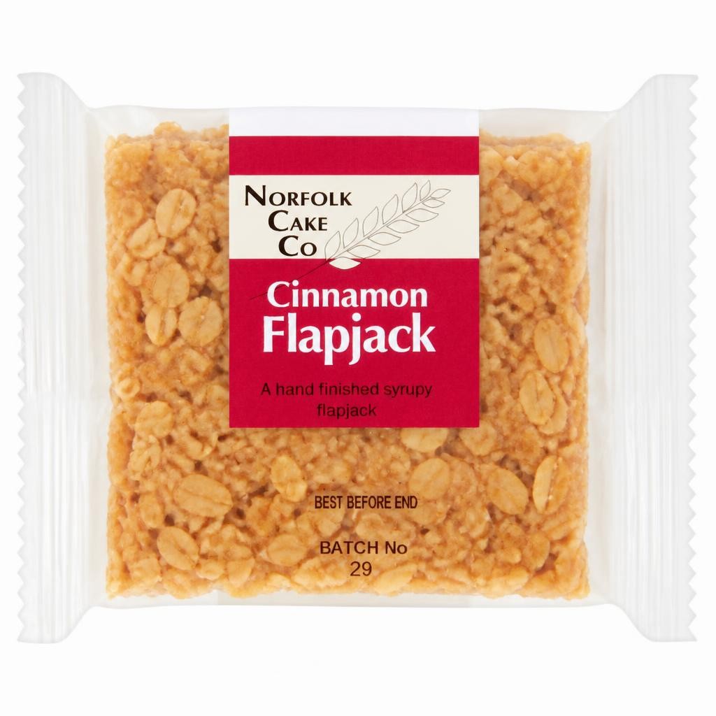 Norfolk Cake Co Cinnamon Flapjack