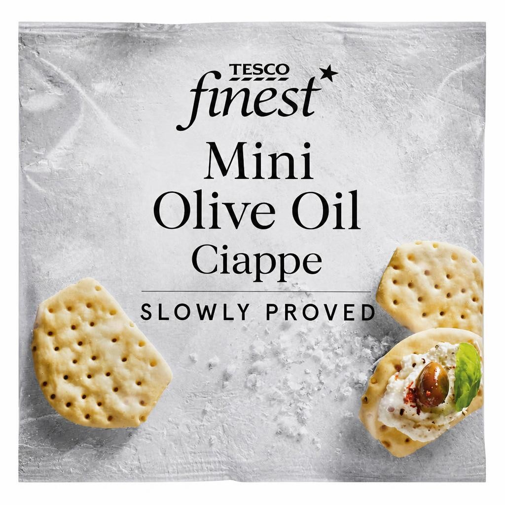 Tesco Finest Mini Extra Virgin Olive Oil Ciappe 100g