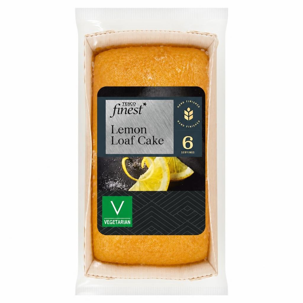 Tesco Finest Lemon Loaf Cake 6 Servings