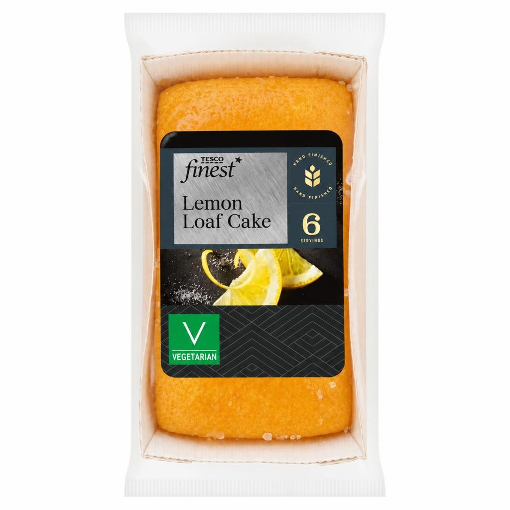 Tesco Finest Lemon Loaf Cake 6 Servings