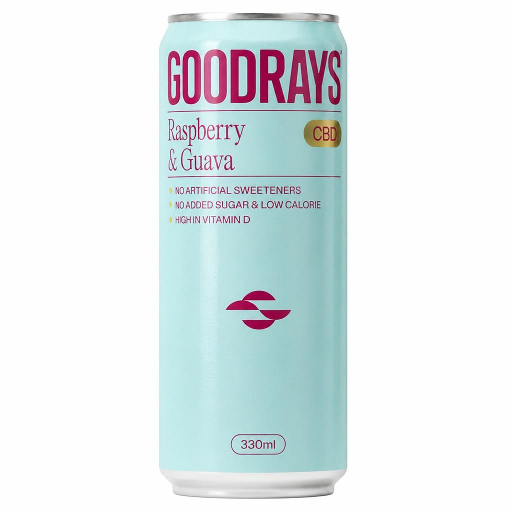 GOODRAYS CBD Raspberry & Guava