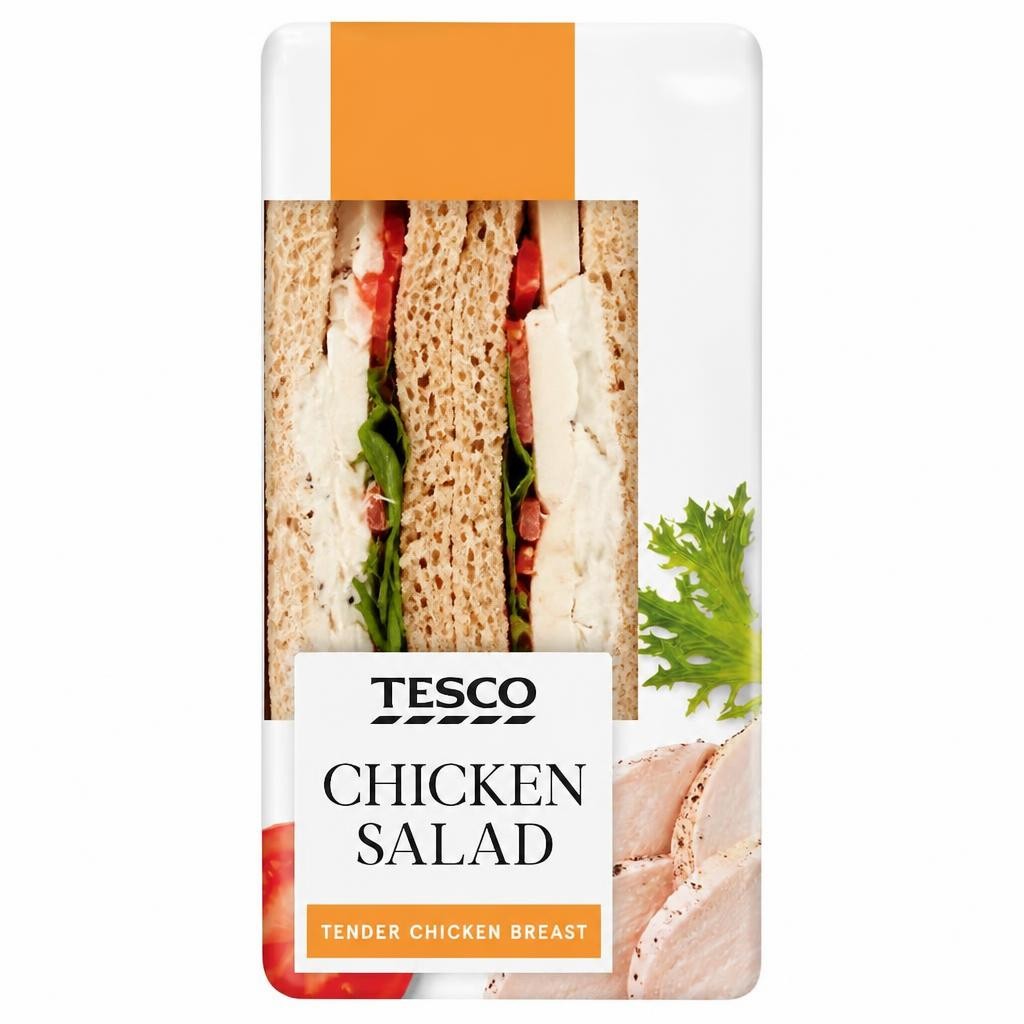 Tesco Chicken Salad Sandwich