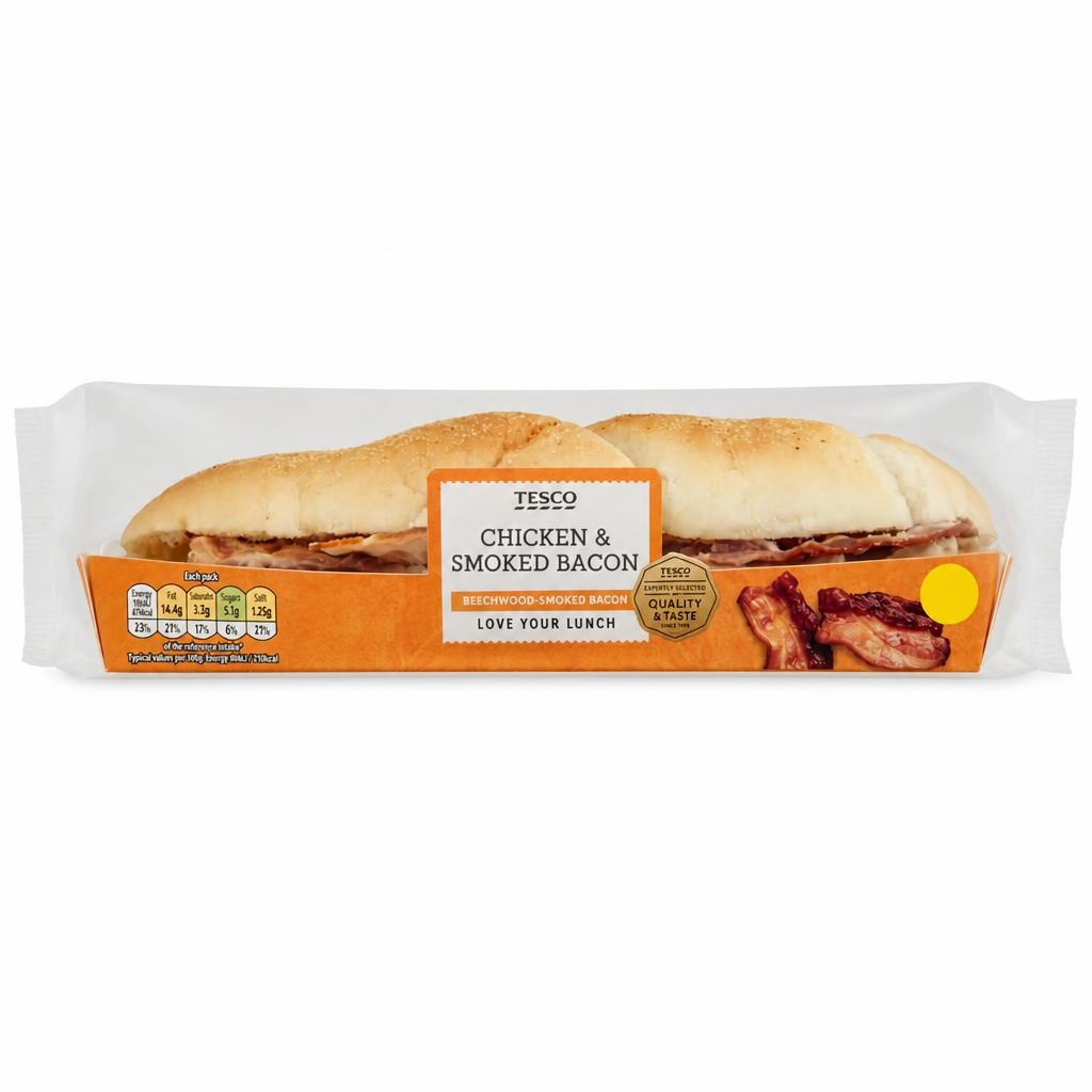Tesco Chicken & Bacon Sub