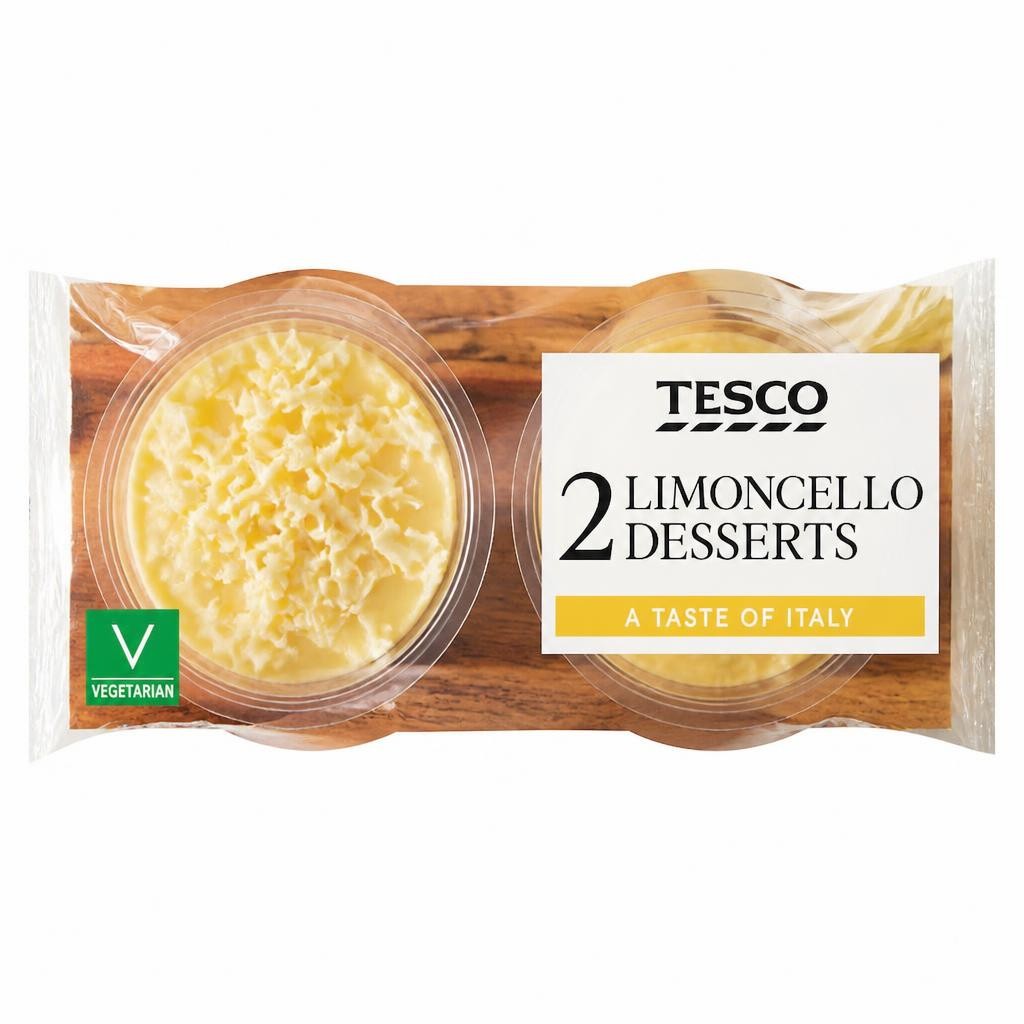 Tesco Limoncello Dessert 2X85g