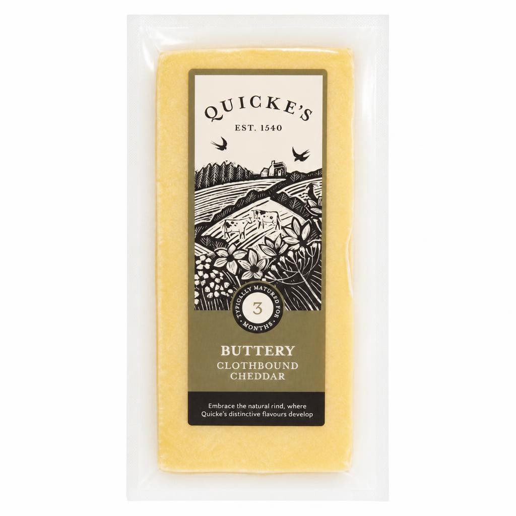 QUICKE'S Buttery Cheddar 150g