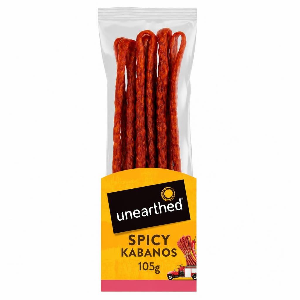 Unearthed Smoky & Spicy Kabanos 105G
