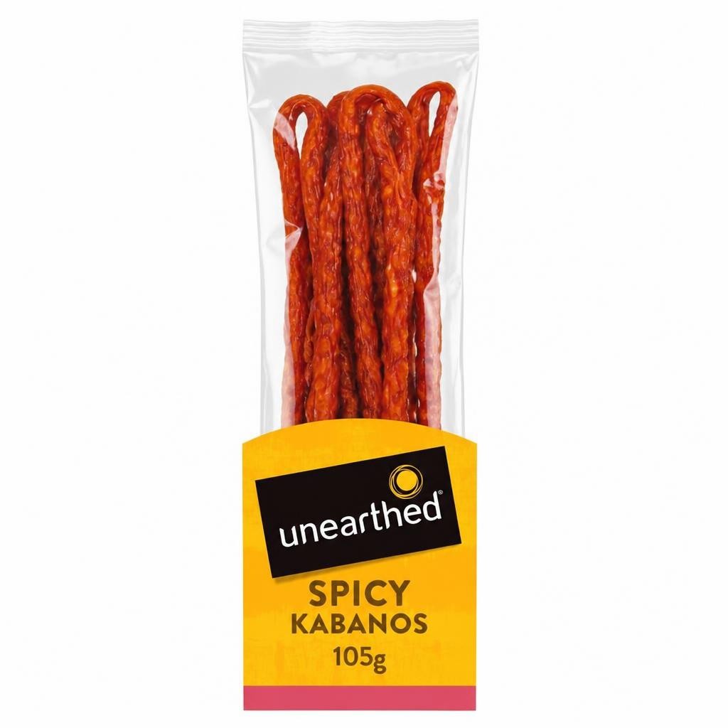 Unearthed Smoky & Spicy Kabanos 105G