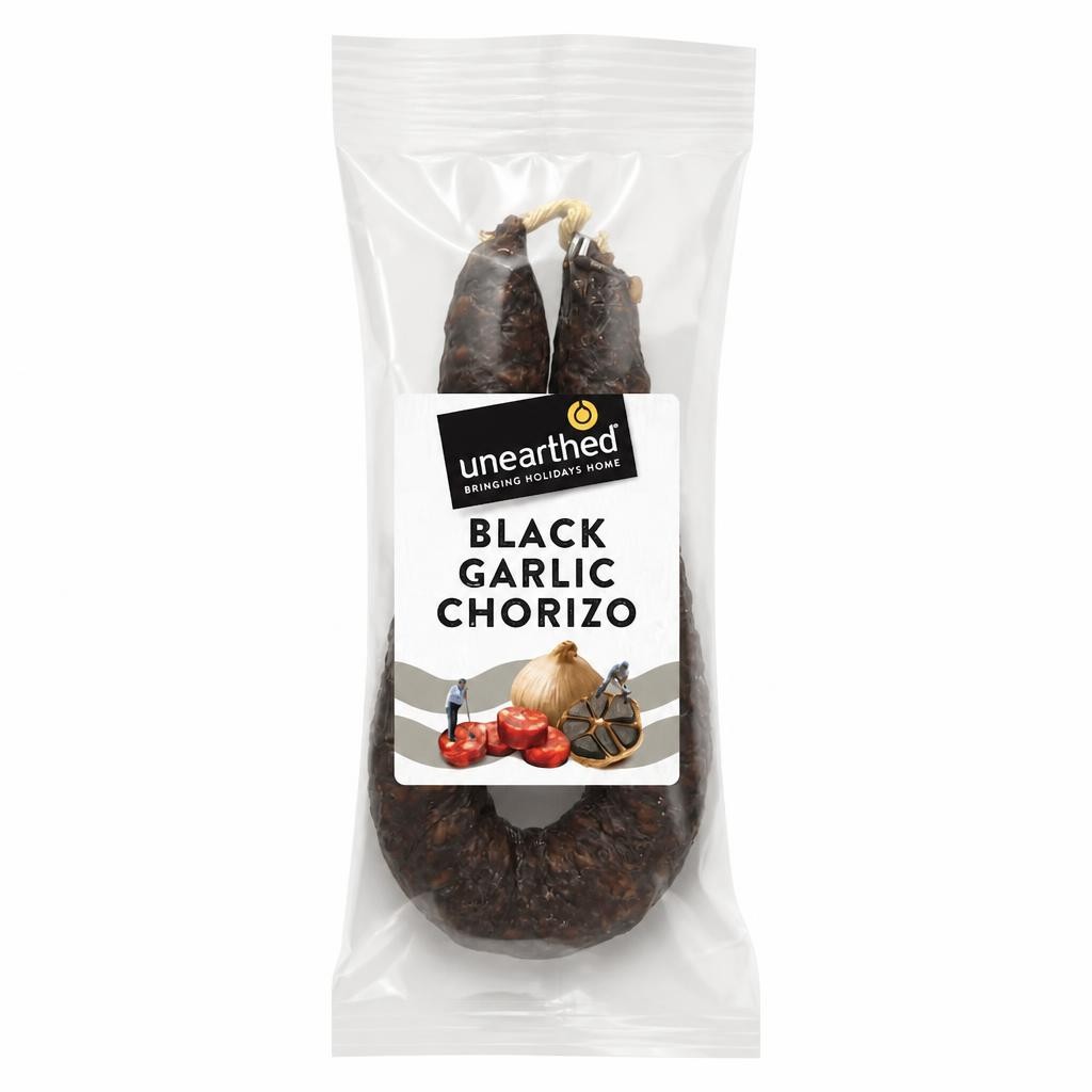 Unearthed Black Garlic Chorizo 200g