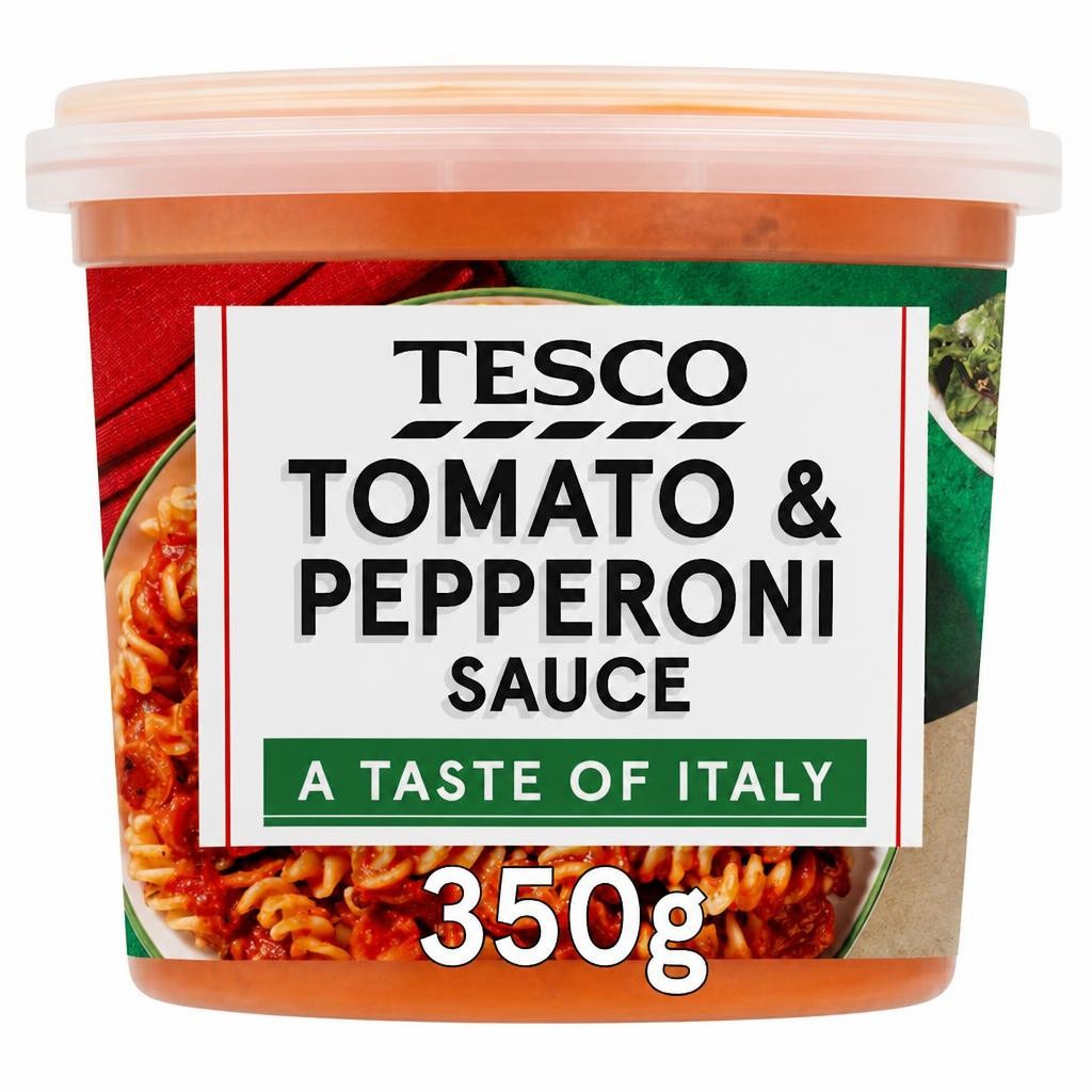 Tesco Tomato & Pepperoni Sauce 350g
