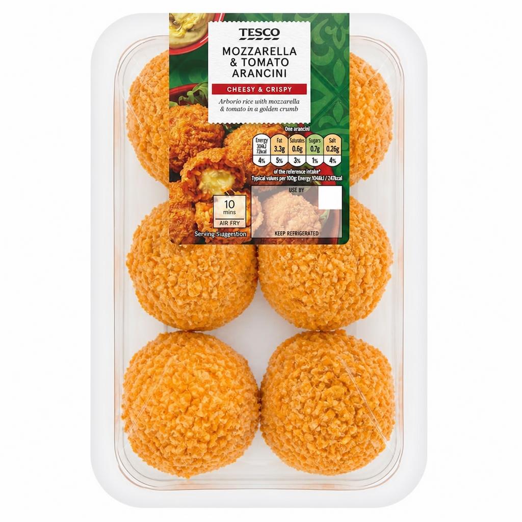 Tesco Mozzarella & Tomato Arancini 180g