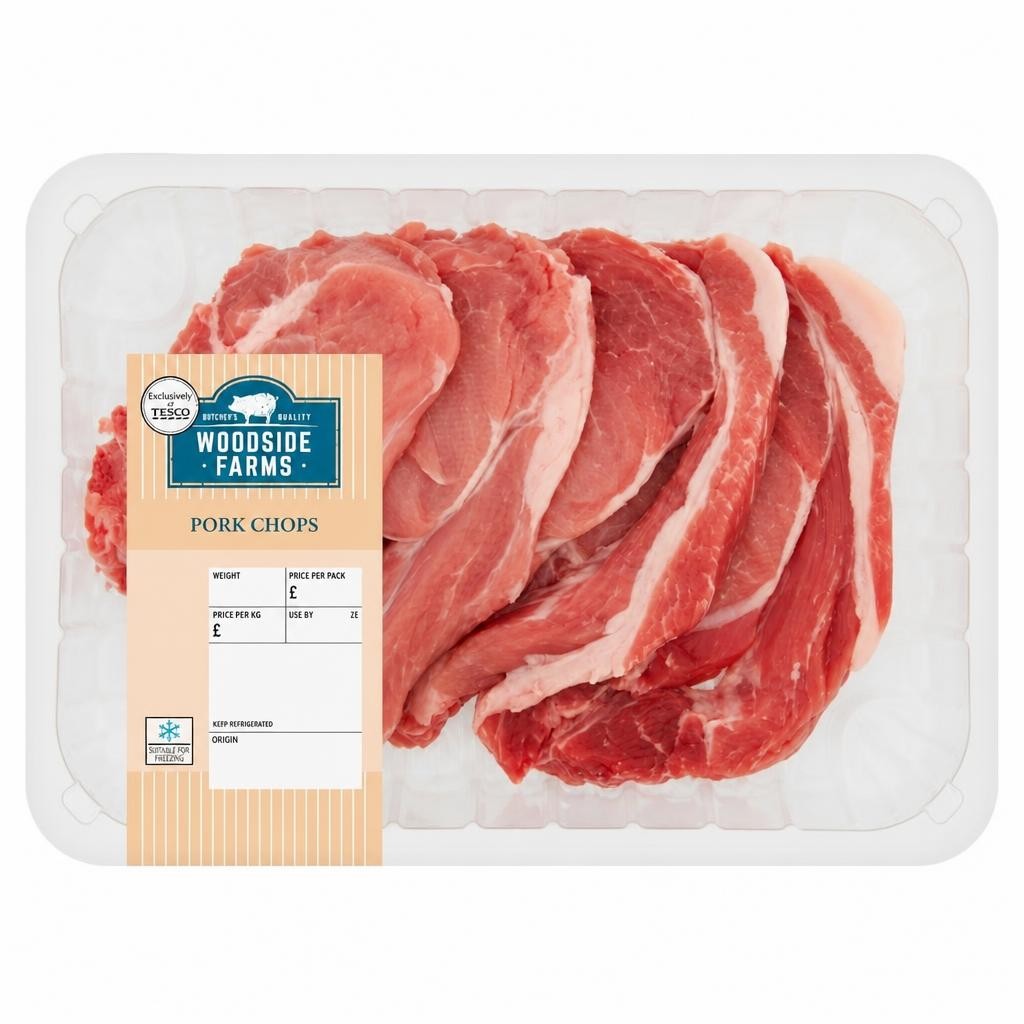 Woodside Farms Pork Chops 650-750g