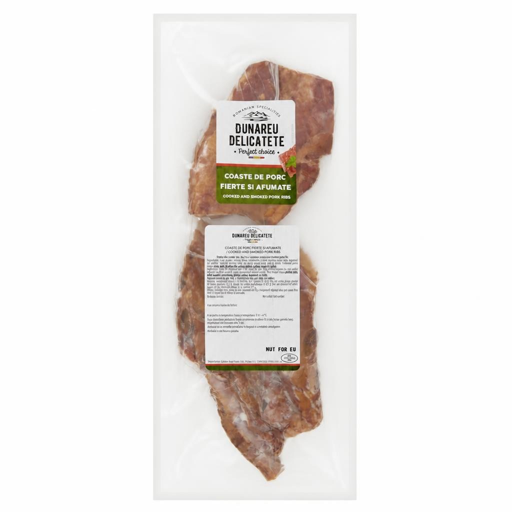 Dunareu Delicatete Smoked & Cooked Pork Ribs