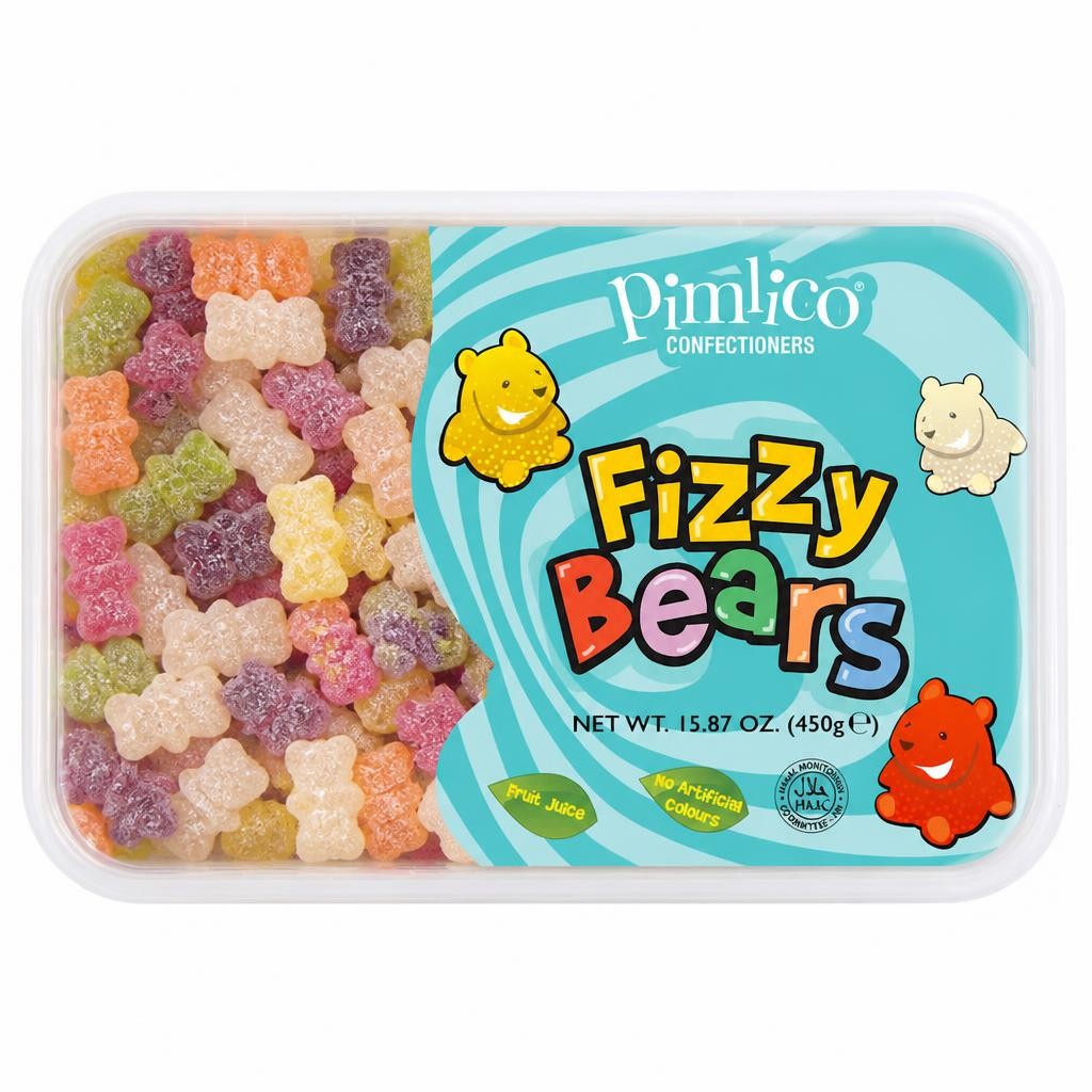 Pimlico Halal Fizzy Bears 450G