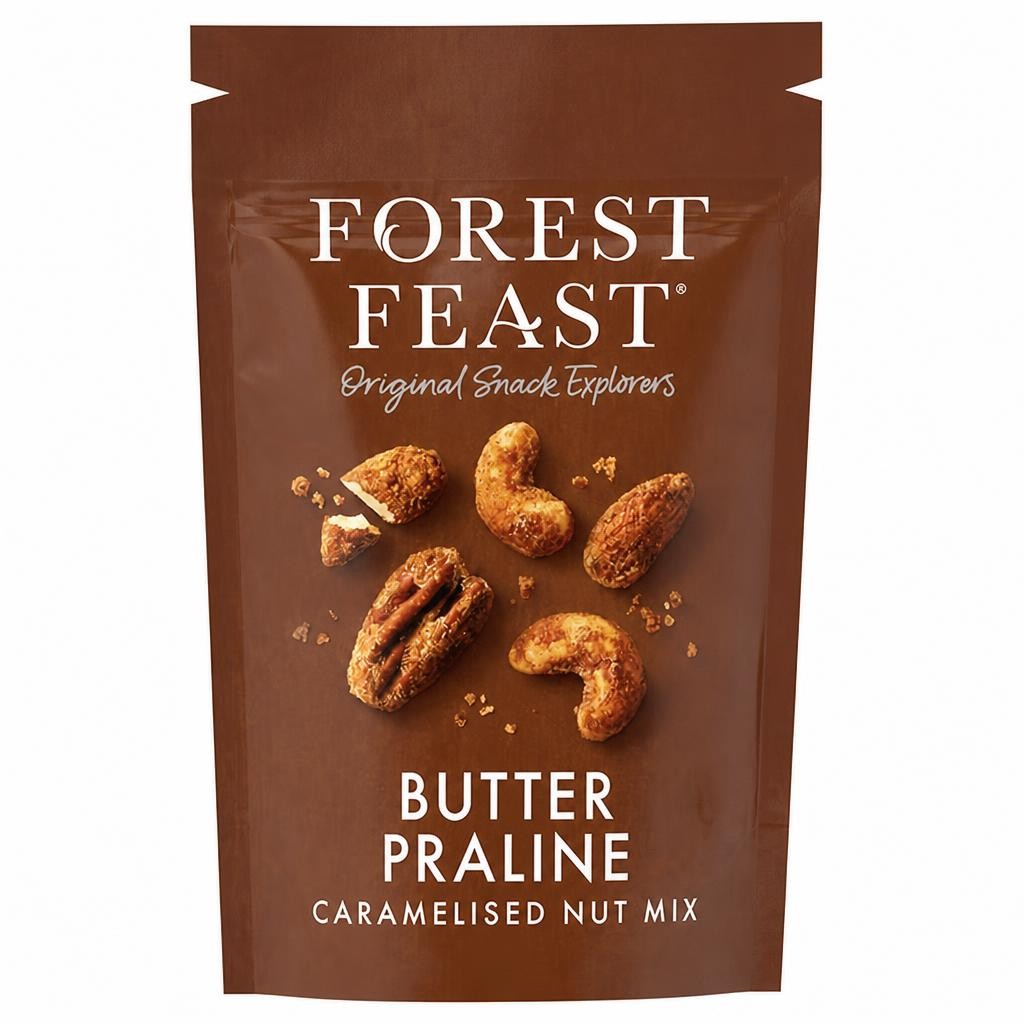 Forest Feast 120g Butter Praline Caramelised Mix Nuts