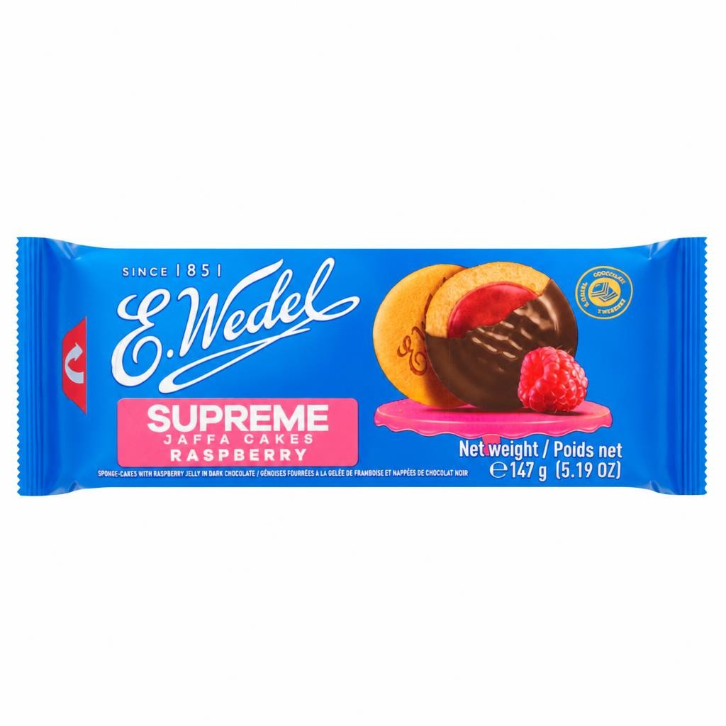 E. Wedel Supreme Jaffa Cakes - Raspberry 147g