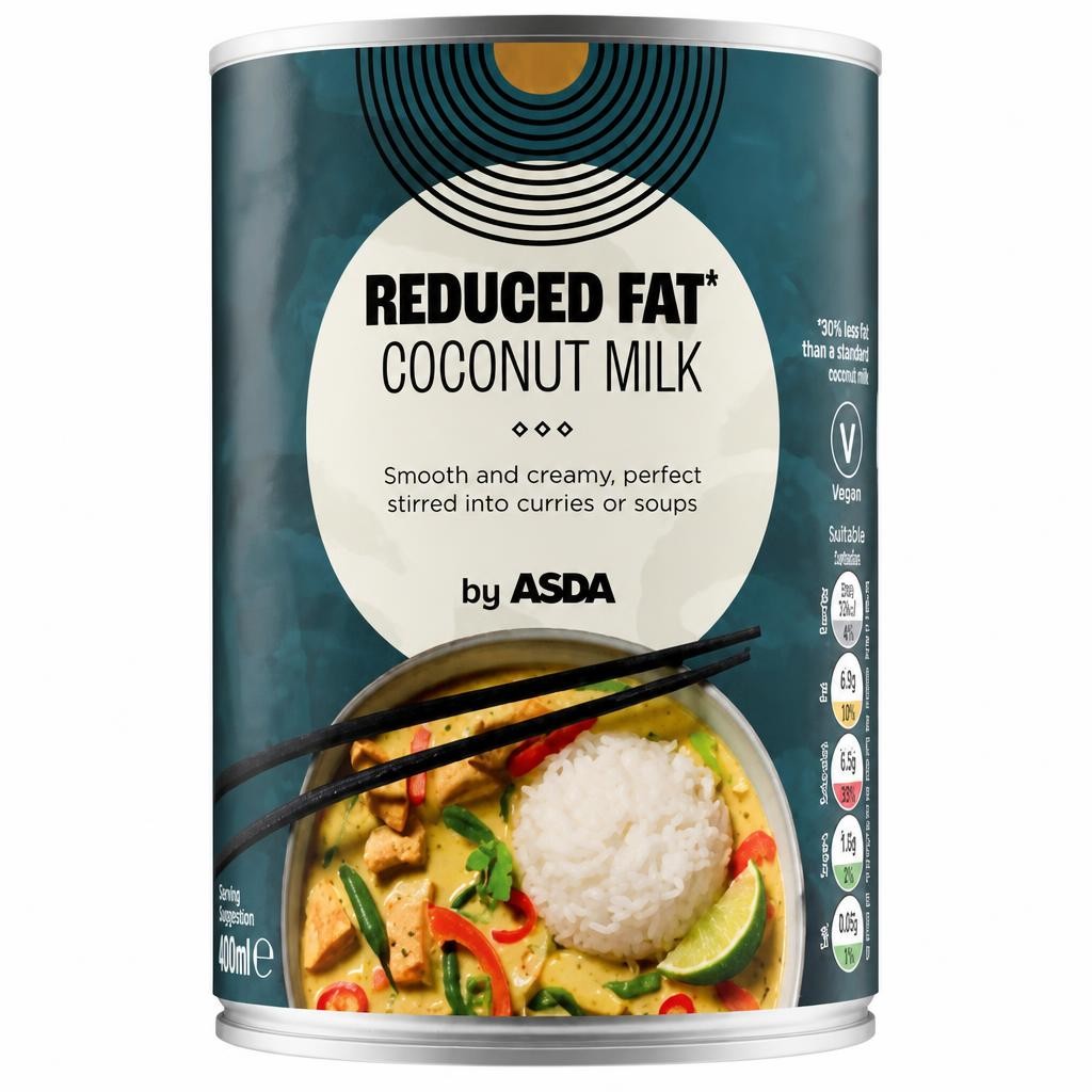 ASDA Reduced Fat Coconut Milk 400ml