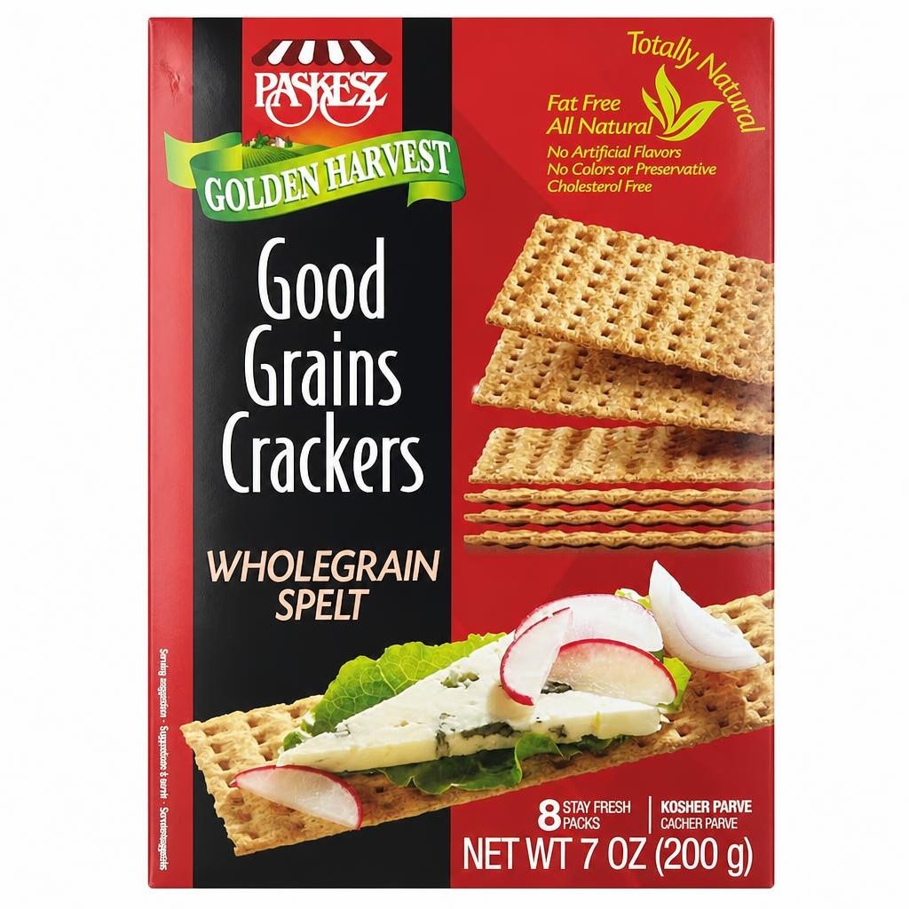 Paskesz Good Grains Crackers 8S 200G