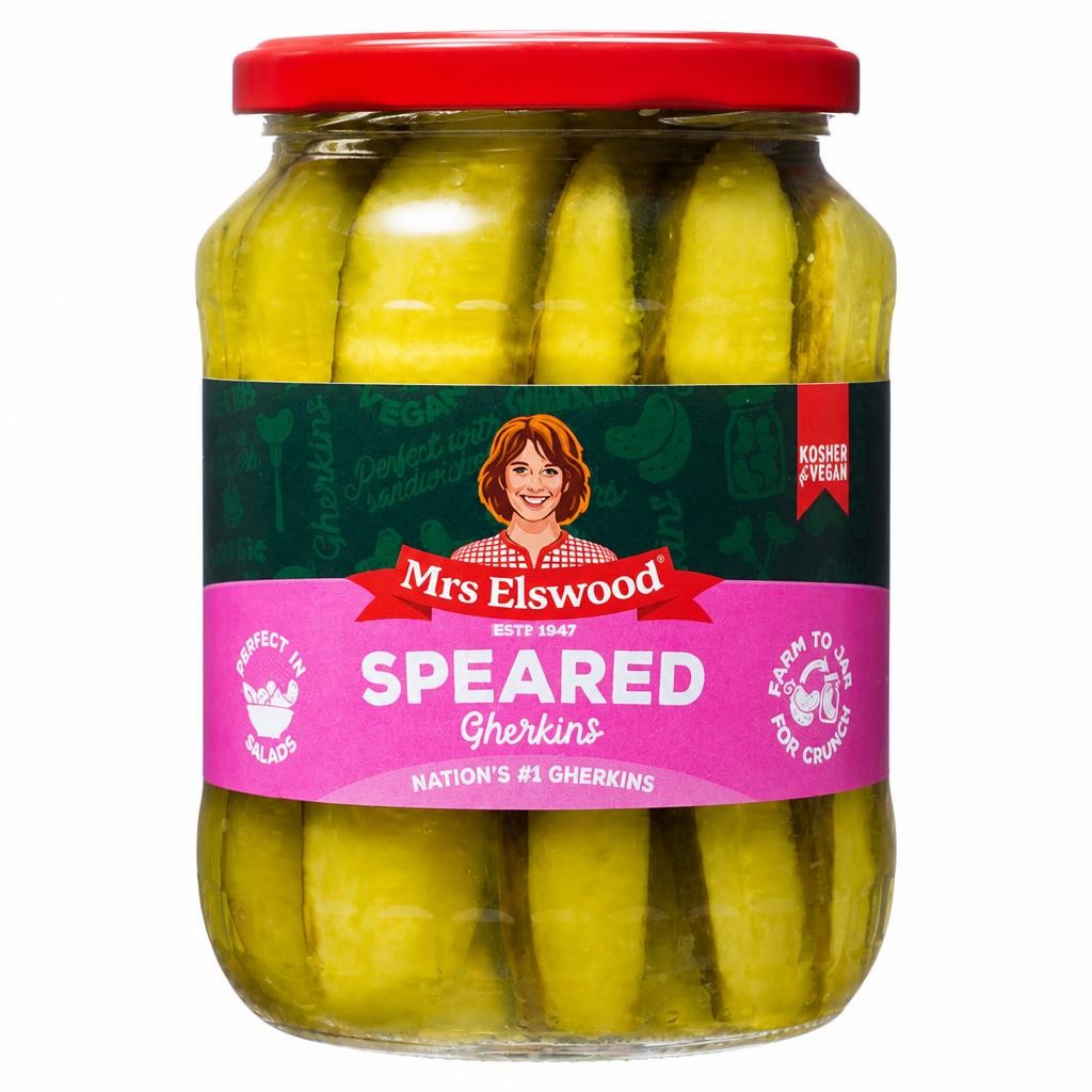 Mrs Elswood Sweet Cucumber Spears 670G