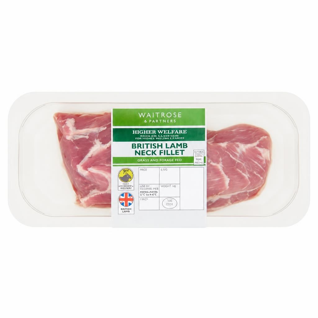 Waitrose British Lamb Neck Fillet