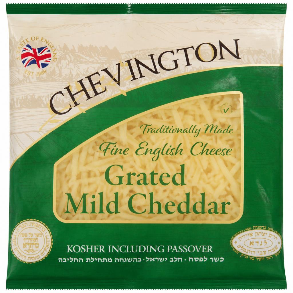 Chevington Grated Mild Cheddar Cheese 400G