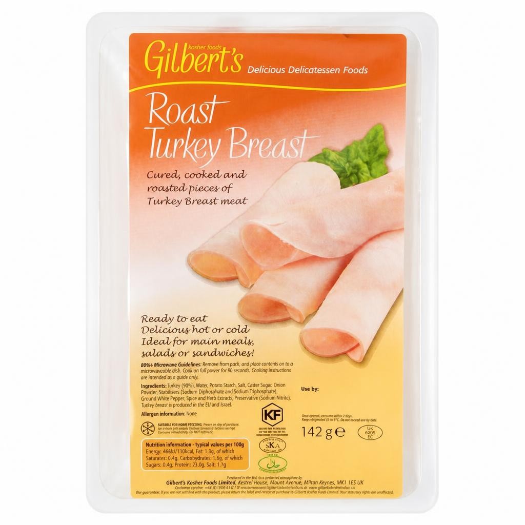 Gilberts Roast Turkey Roll 142G