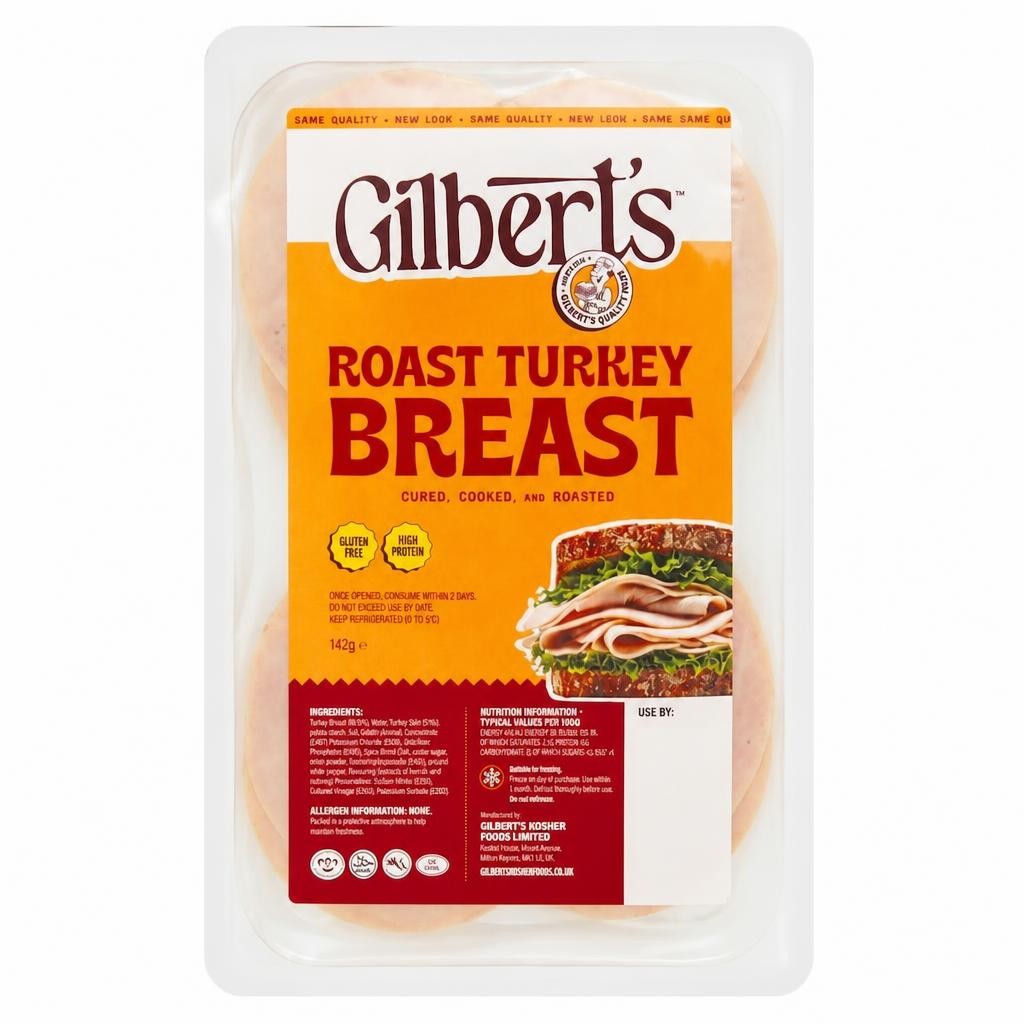 Gilberts Roast Turkey Roll 142G