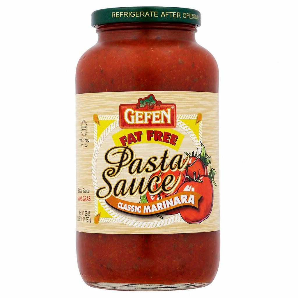 Gefen Fat Free Classic Marinara Pasta Sauce 737g