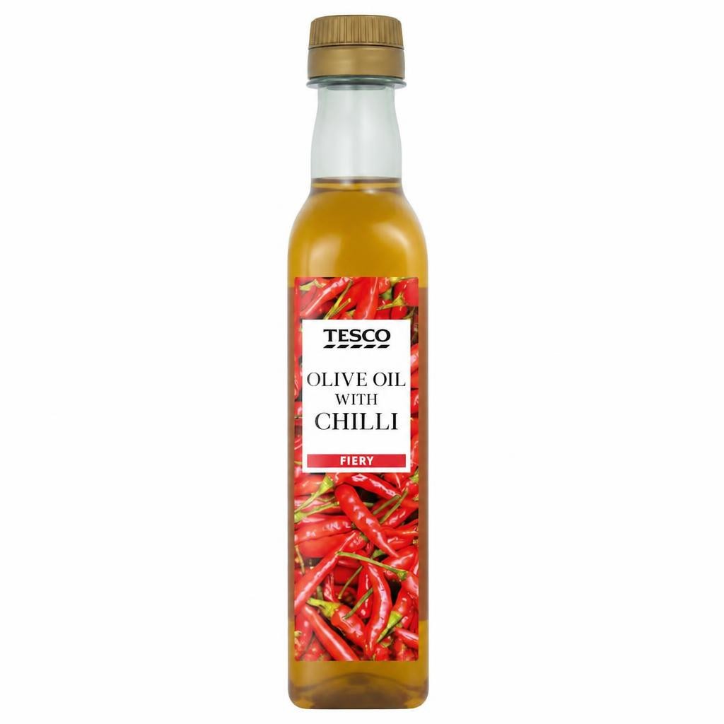 Tesco Olive Oil with Chilli 250ml