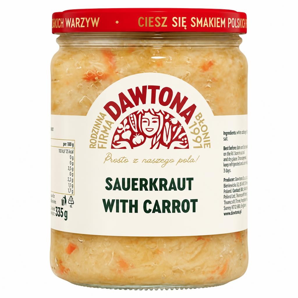 Dawtona Sauerkraut With Carrot 500G