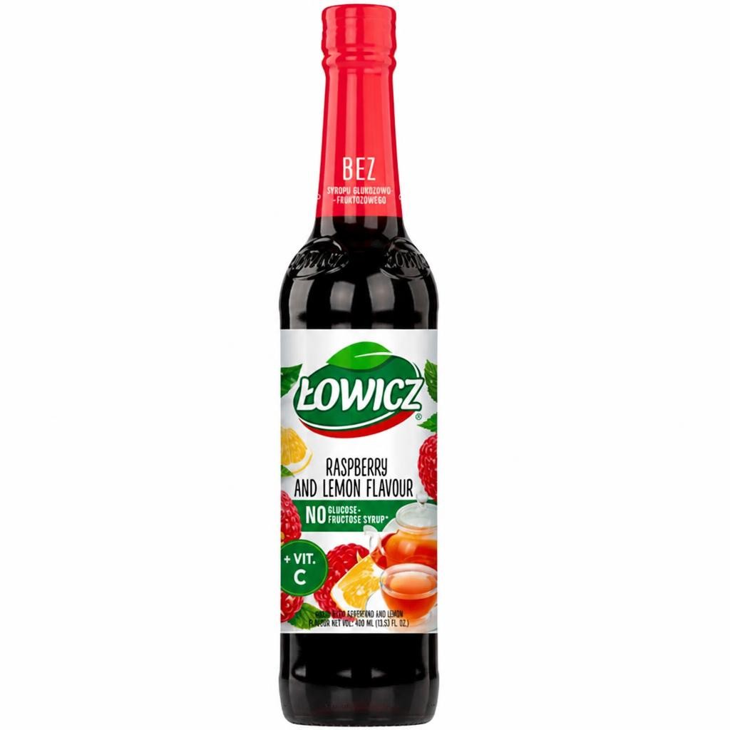 Lowicz Raspberry & Lemon Syrup 400Ml