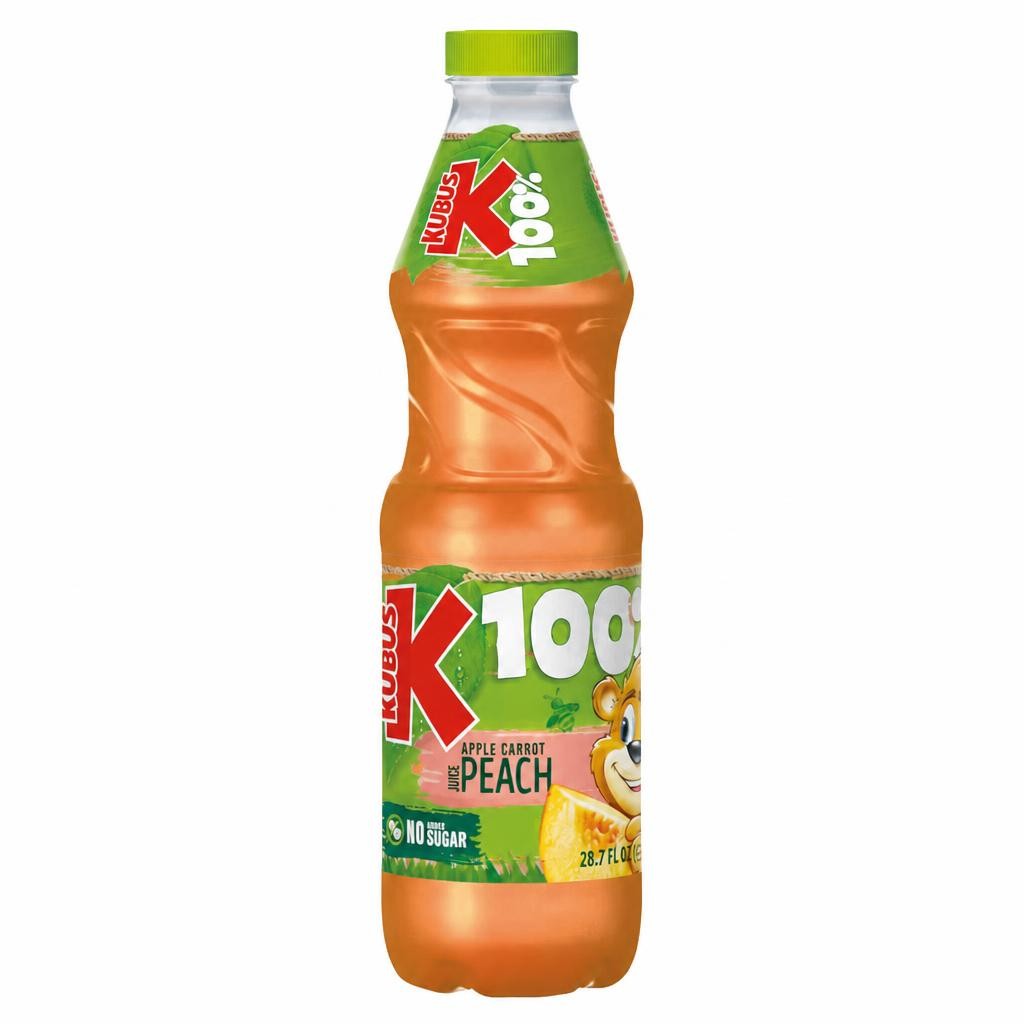 Kubus Banana & Apple & Peach Carrot Juice 850Ml