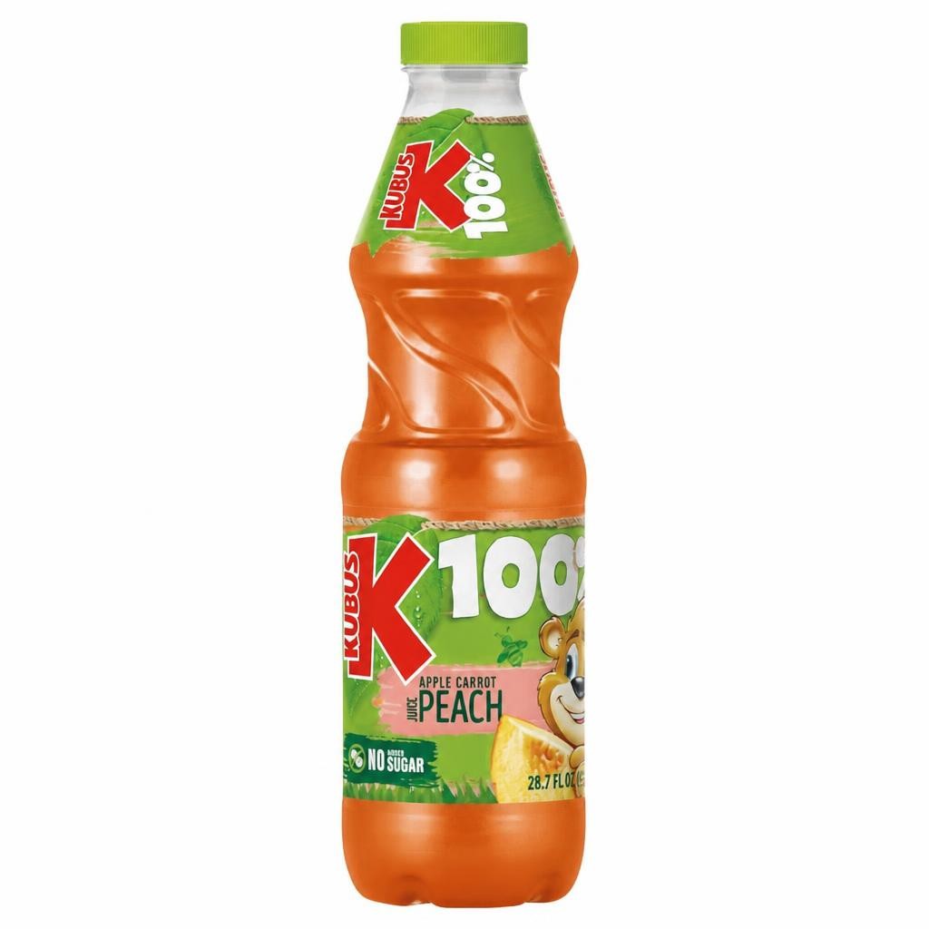 Kubus Banana & Apple & Peach Carrot Juice 850Ml